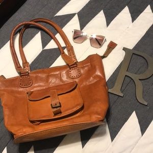 Noonday Rustic Leather Bag